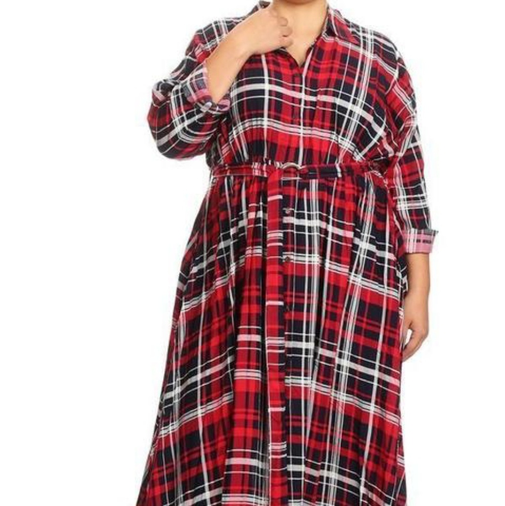 Plaid Dress